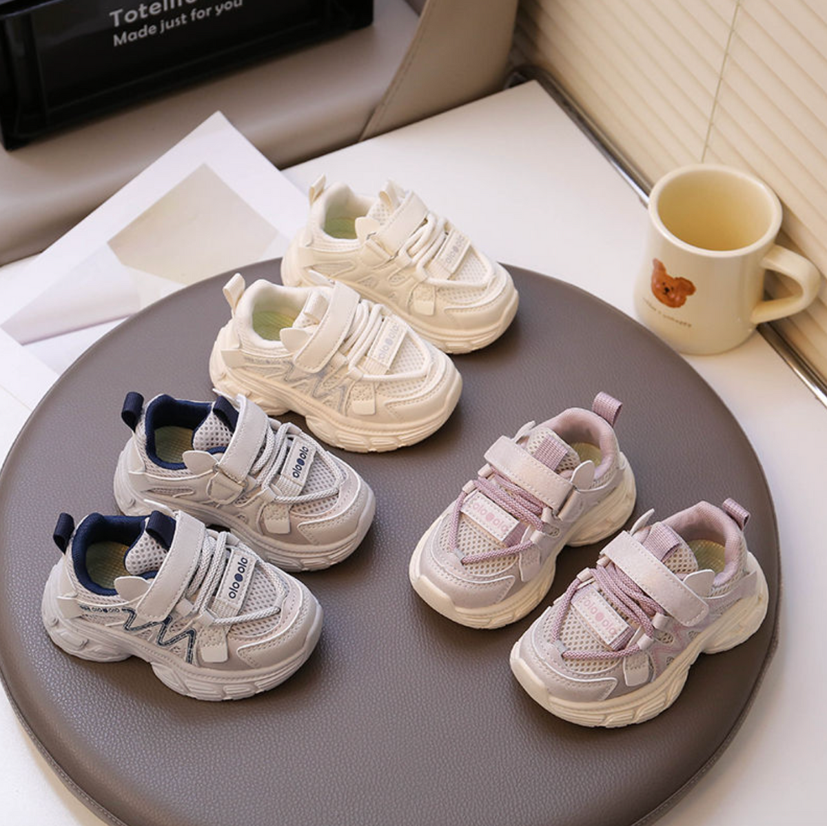 Kids Breathable Mesh Sports Shoes