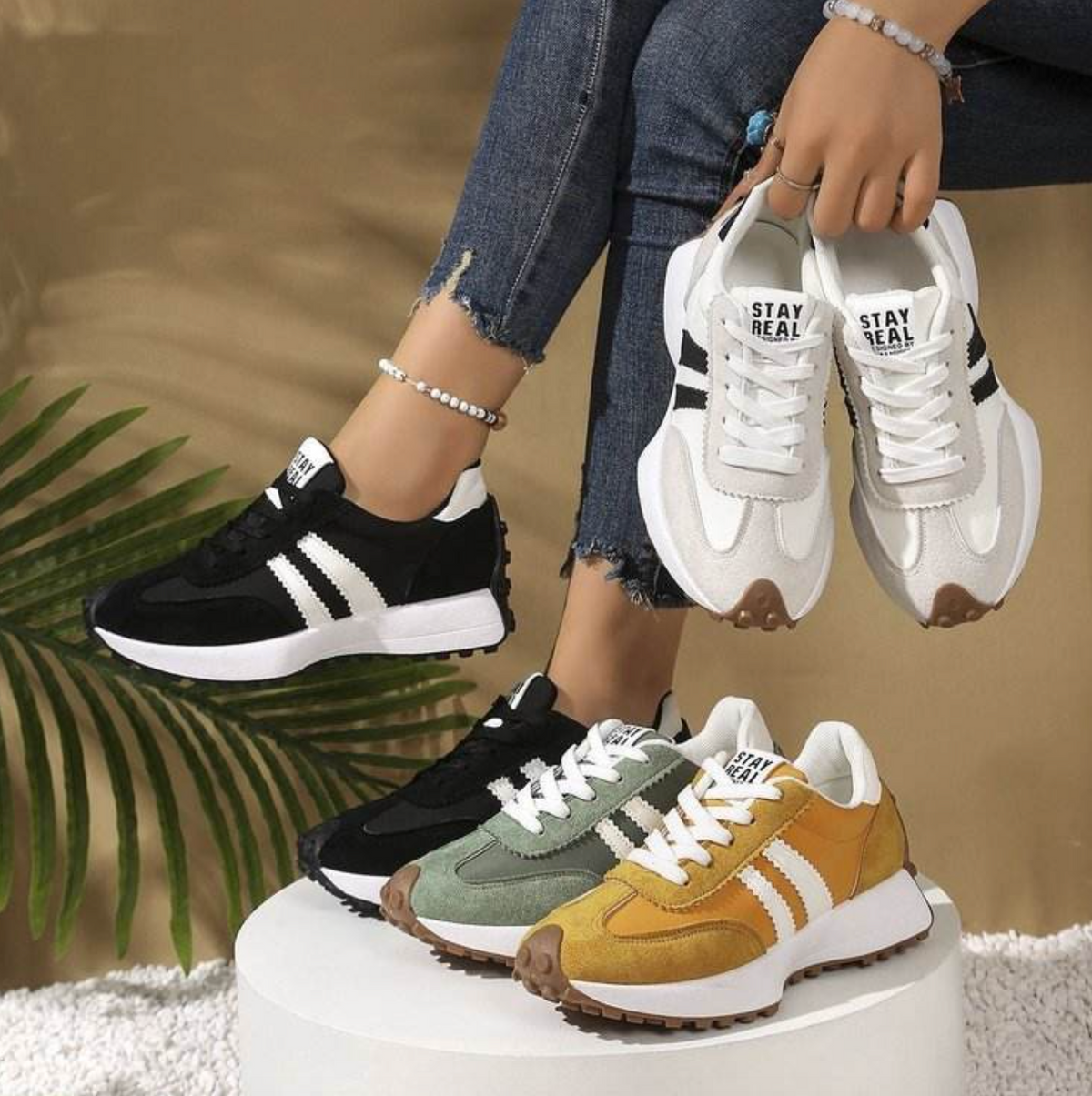 Women's Plus-Size Dad Sneakers