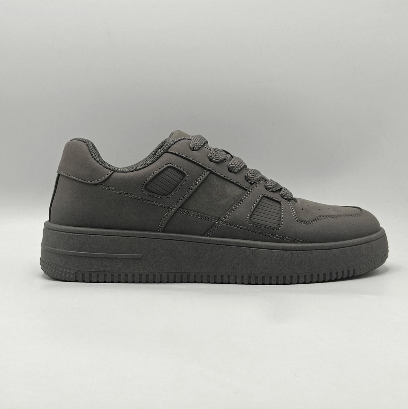 Trendy Lace-Up Sports Sneakers