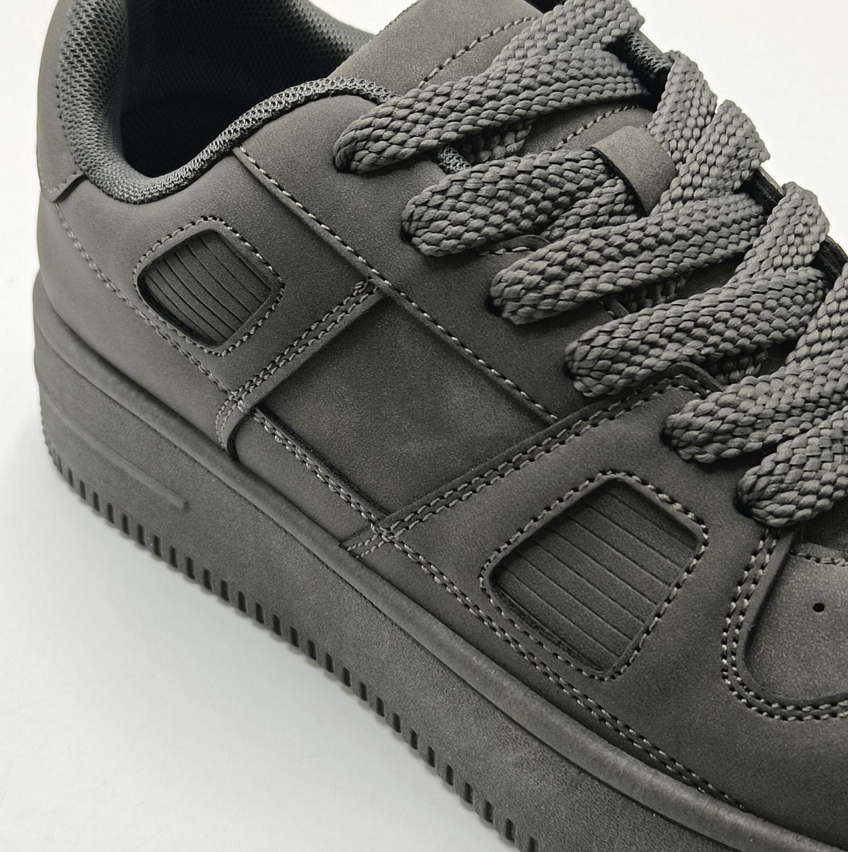 Trendy Lace-Up Sports Sneakers